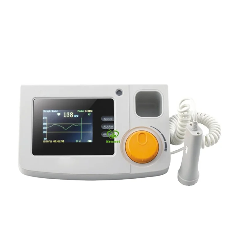 

3.5" inch color LCD display Waterproof Interchangeable probe Fetal doppler (MY-C024E)