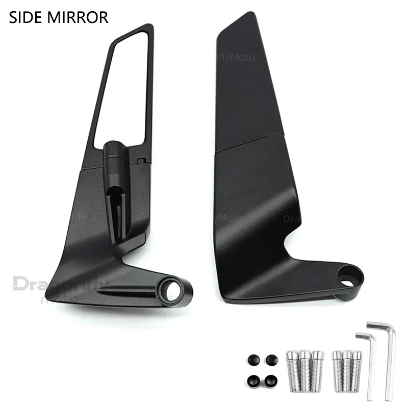 

Для KAWASAKI ER6N ER6F ER-6N мотоциклетные зеркала заднего вида, вращающееся новое боковое зеркало заднего вида
