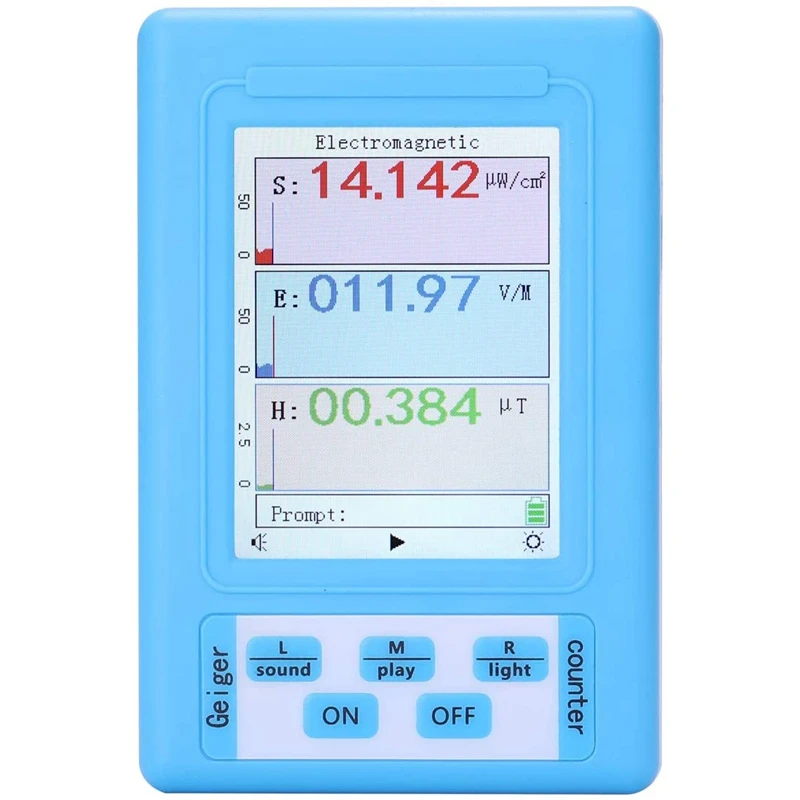 

BR-9A Handheld Portable Electromagnetic Radiation Detector High Precision Electromagnetic Radiation Tester