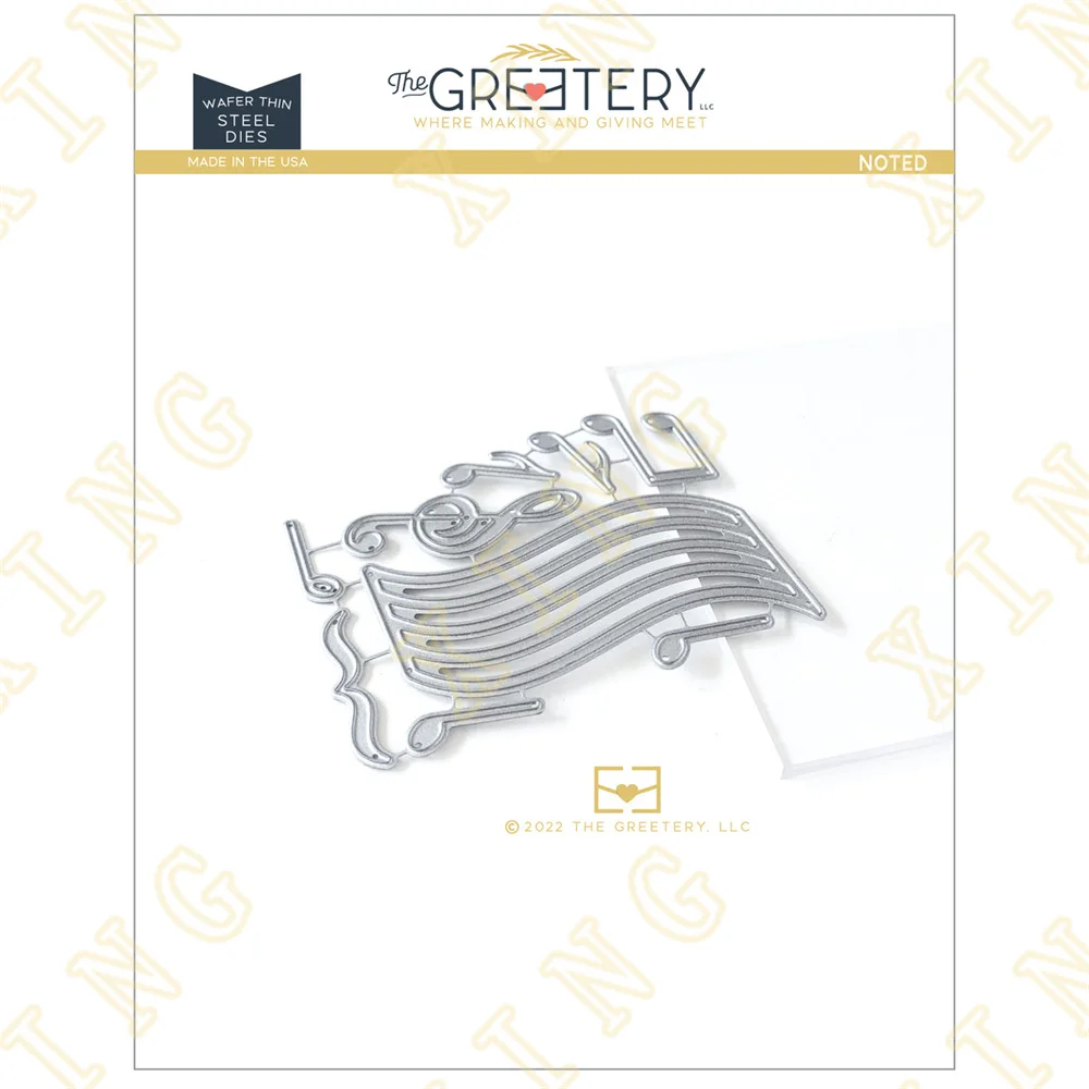 

2022 New Noted Metal Cutting Dies for Diy Scrapbooking Crafts Dies Cut Stencils Maker Photo Album Template Handmade Decoration