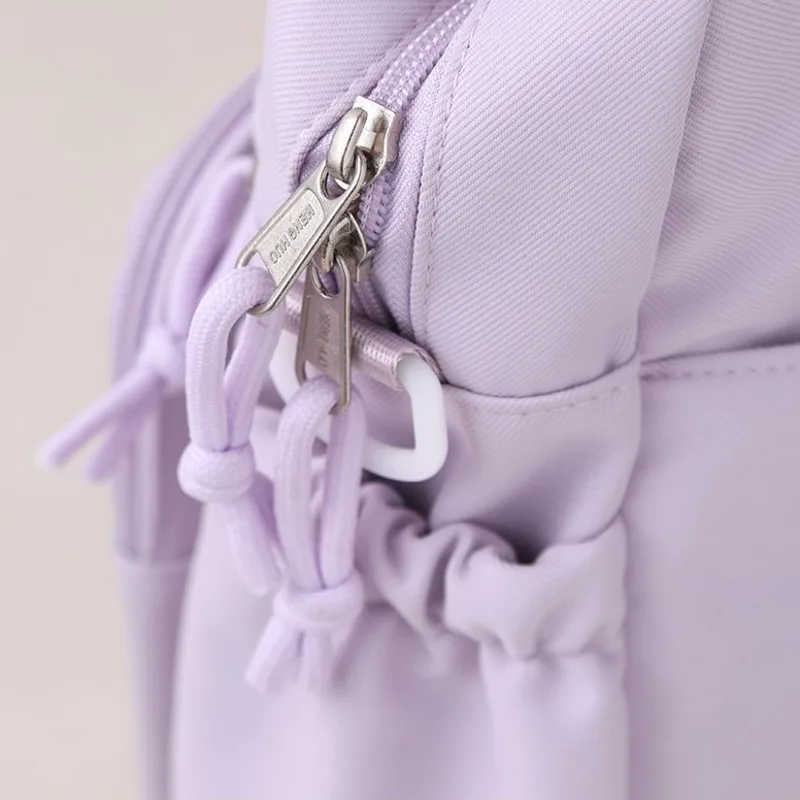 Рюкзак женский на одно плечо с подвеской в виде собаки