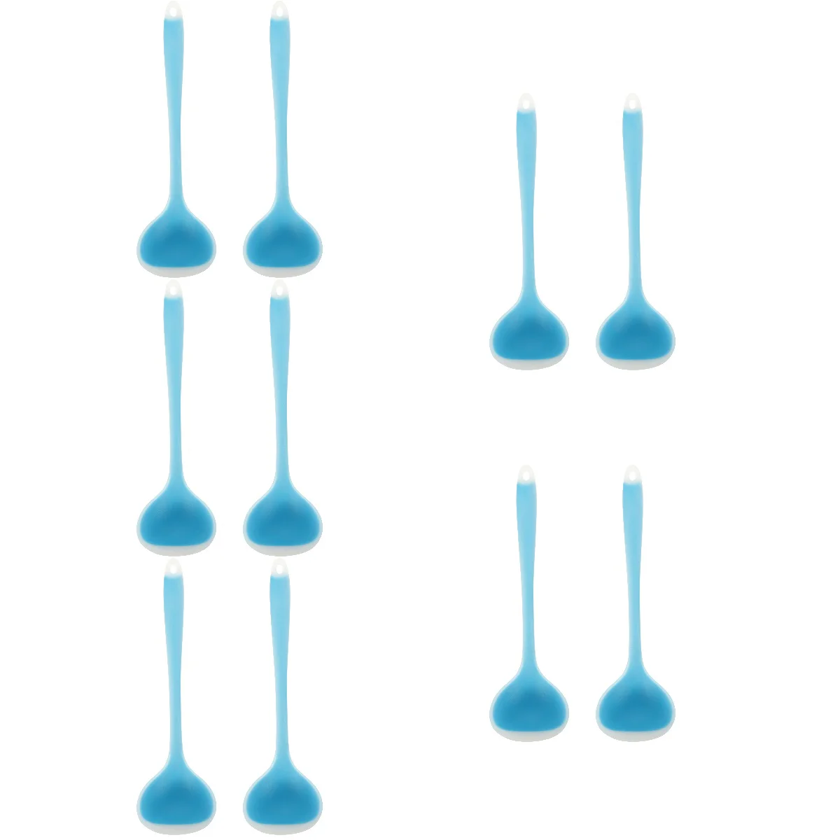 

10 Reusable Resistant Convenient Reusable Ladle Home Accessories Soup Spoon for Kitchen Soup Home Cooking
