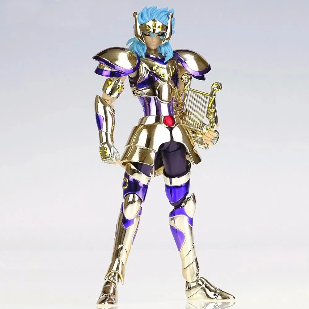 

CS Model Saint Seiya EX Lyra Oluphie Figure Holy Clothes Myth Saint Seiya Metal Armor Silver Knights Action Figures Toys