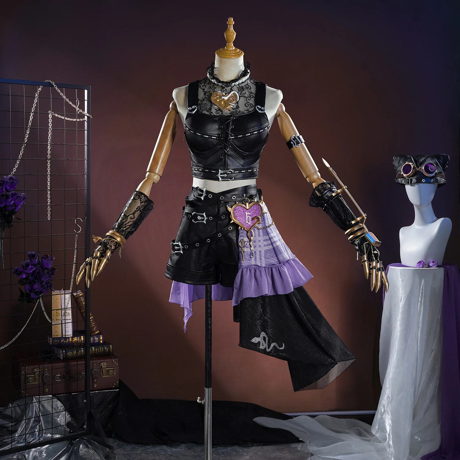 Игра Identity V Механик Косплей Костюм Замок Core Наряд Парик Обувь Трейси Резник