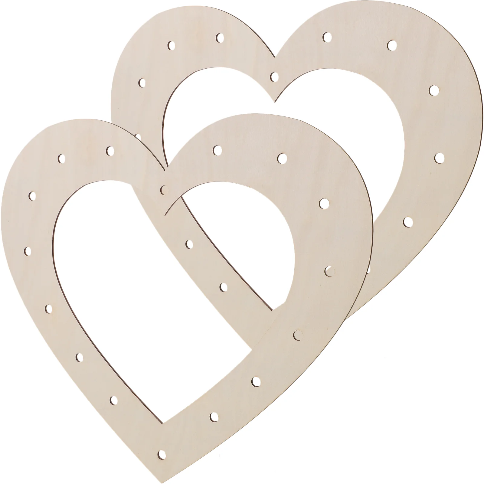 Рамка для венок на гирлянде большое сердце деревянная стойка поделок цветочная