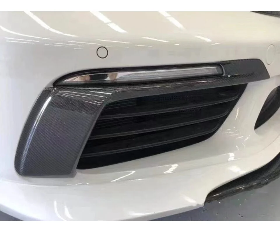 2 шт. сухой карбоновый передний противотуманный вентиляционный отверстие