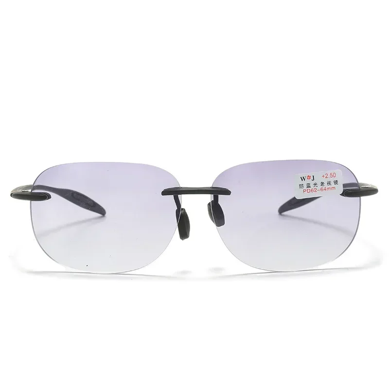 Очки для дальнозоркости без оправы прогрессивные бифокальные Солнцезащитные