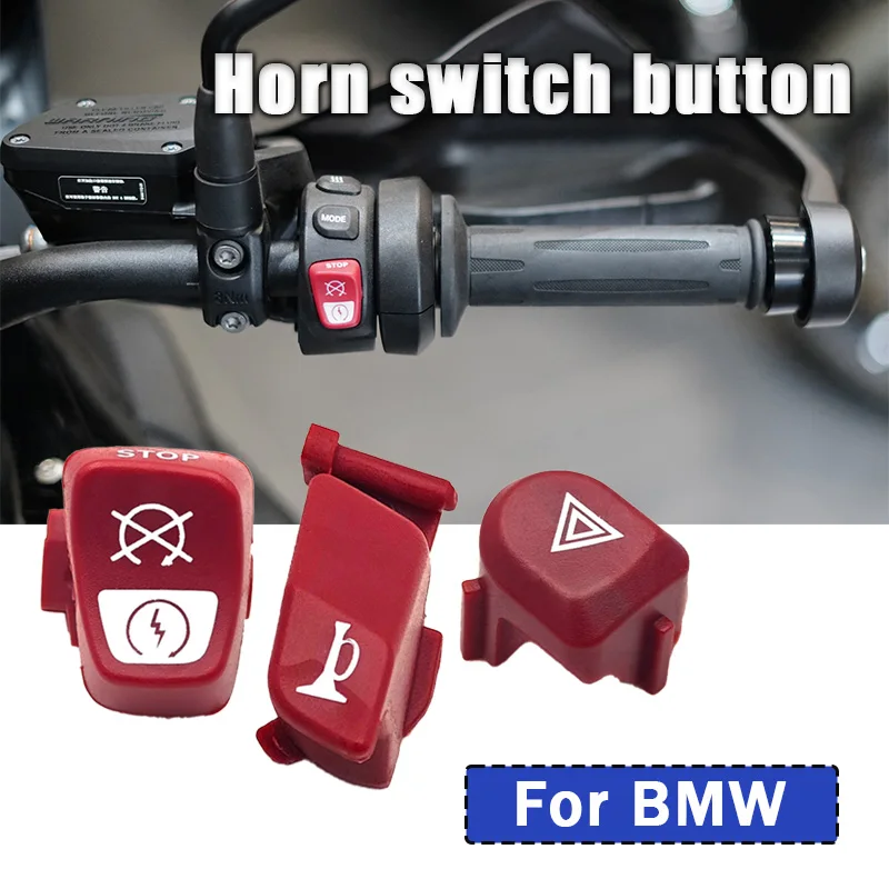 Фото Для BMW R1200GS R1250GS R1200 ADV C650GT S1000 F800R F850R F900R F900XR пусковая сигнализация для мотоцикла, звуковой сигнал, кнопка переключения, крышка №1
