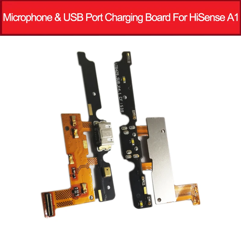 USB зарядное устройство Порт гибкий кабель для Hisense Amazing A1 с микрофоном плата