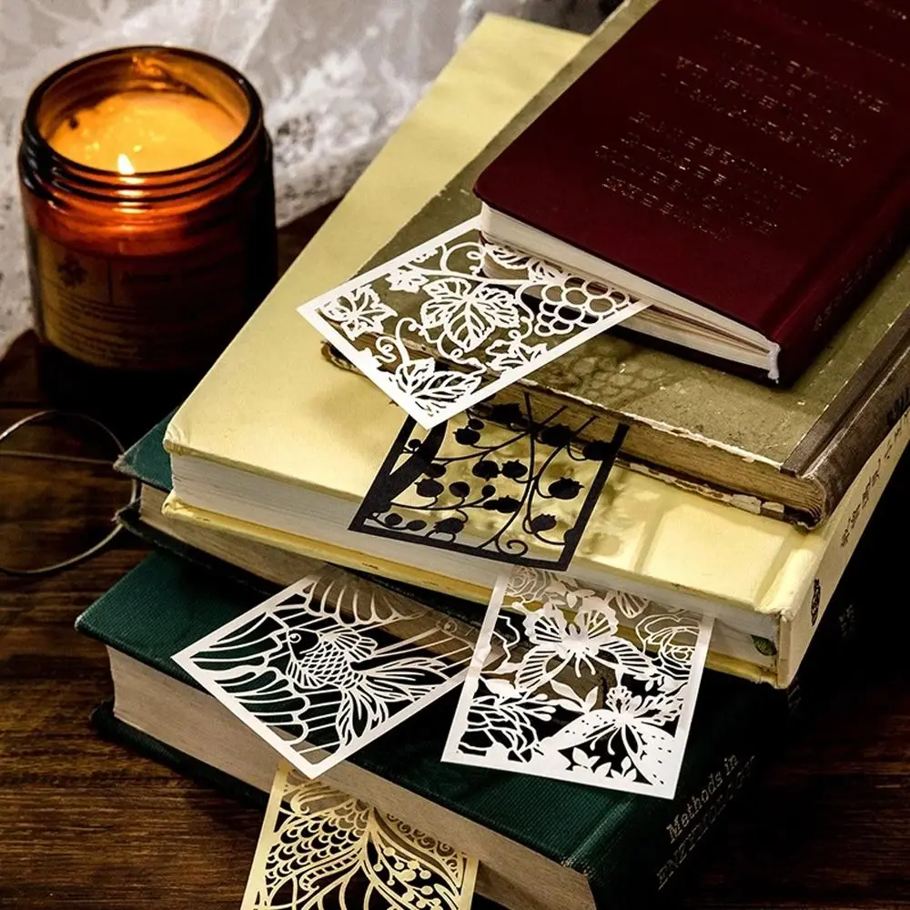 

Bookmark Book Page Marker Page Label Page Holder Aesthetics Bookmark Note Marker Vintage Bookmark Hollow Paper Bookmark