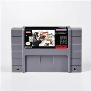 

Chrono Trigger or Crimson Echoes or Flame of Eternity Battery Save RPG US Version 16 Bit Game Cartridge For SNES Game Console