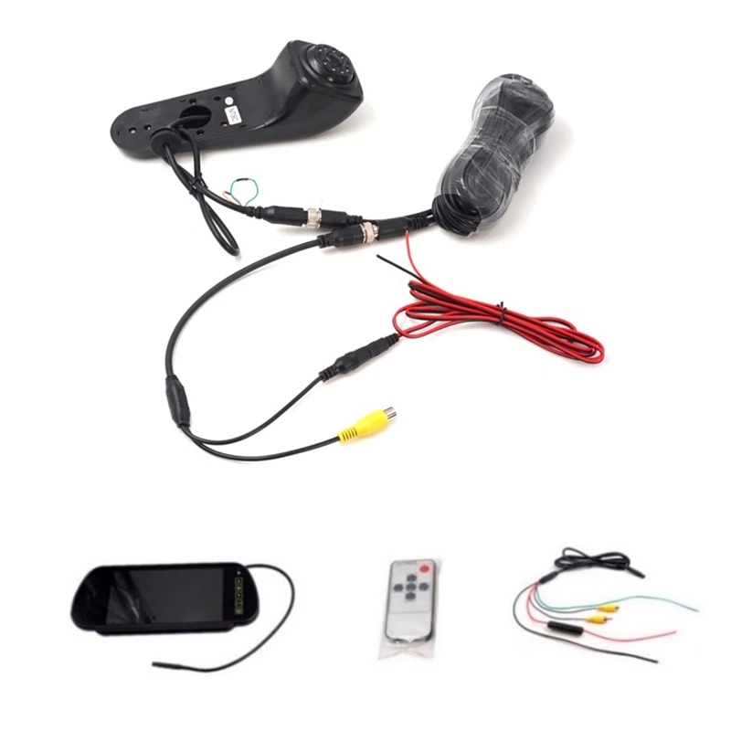 

Car Rear View Brake Light Backup Camera For Crafter 2017+ VAN With 7 Inch Rearview Mirror Monitor