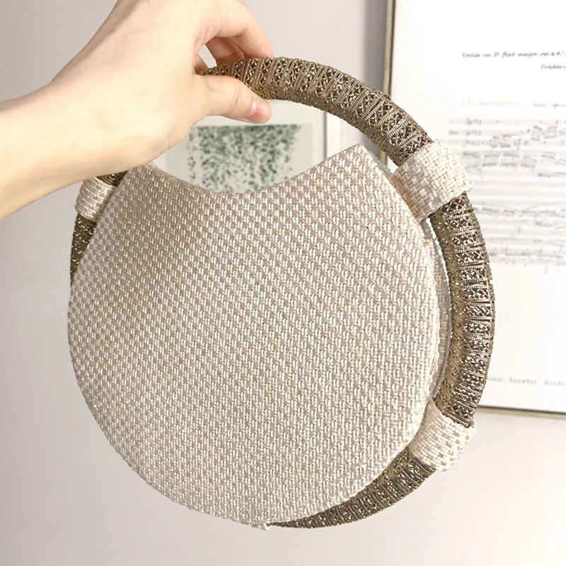 Бренд DOYUTIG Женская Индийская сумка ручной работы винтажная вечерняя с бусинами