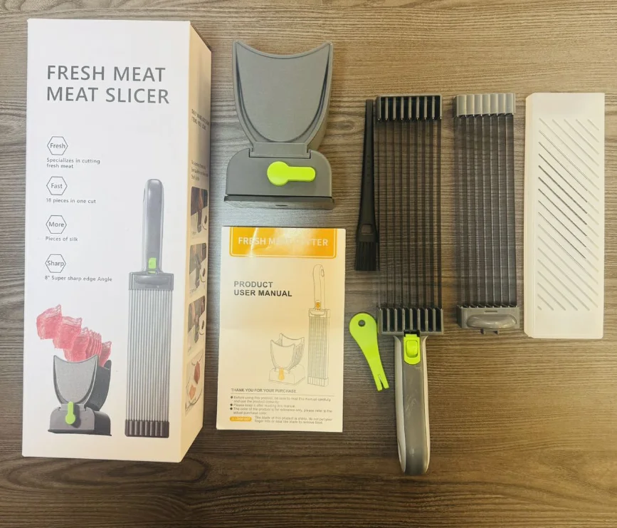 

Все миниатюрные ручные резки для свежего мяса из нержавеющей стали, измельчитель для нарезки мяса, полоски, кубики для домашней кухни