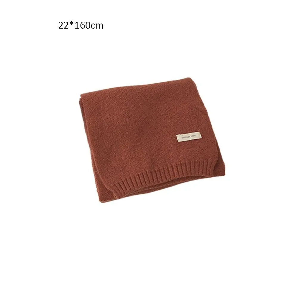 Нагрудник термотеплый утепленный модный вязаный шерстяной шарф ветрозащитный