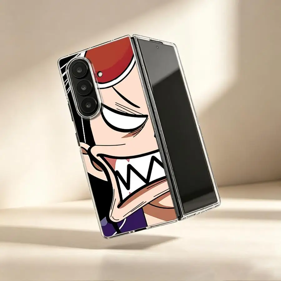 Фото Прозрачный мягкий чехол для телефона Angry Robin Anime для Samsung Galaxy Z Fold 7 6 5 4 3 ZFold7 ZFold5 ZFold6 ZFold3 ZFold4 №1