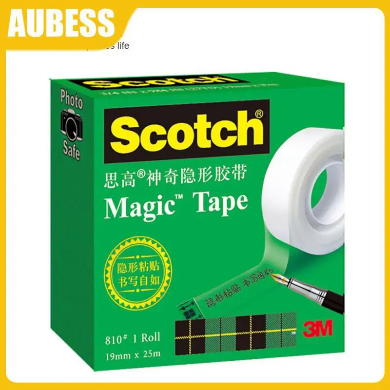 

Frosted Transparent Wrong Question Tape Safety Material Student Tape Tear Mute Smooth Writing Plastic Office Supplies 1pcs