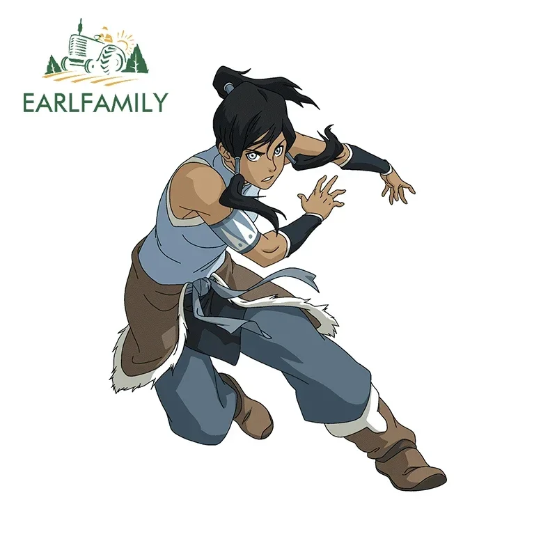 

EARLFAMILY 13 см X 8,4 см для аниме Korra крутые автомобильные наклейки и наклейки забавные автомобильные аксессуары ноутбук граффити графика автомобильные товары