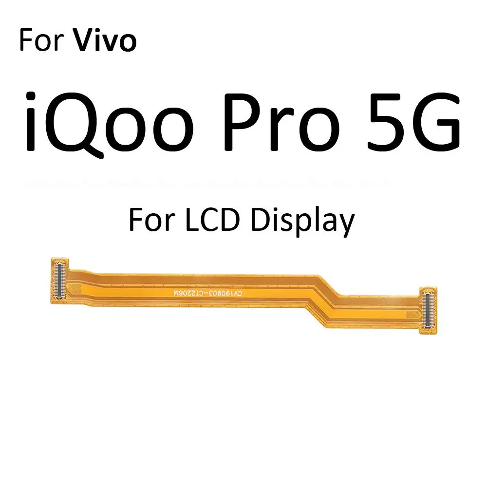Основная плата материнская разъем ЖК-дисплея гибкий кабель для Vivo iQOO U1 Z1 Z1x Z3 Z6 Pro