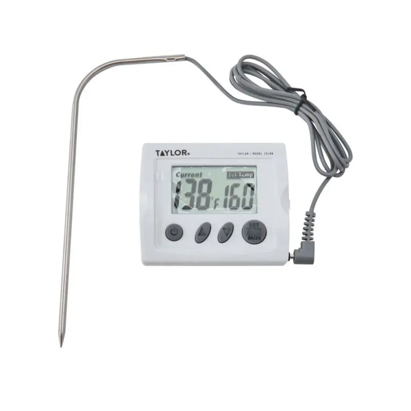 

Thersis 1IN LCD Cooking Thermometer White