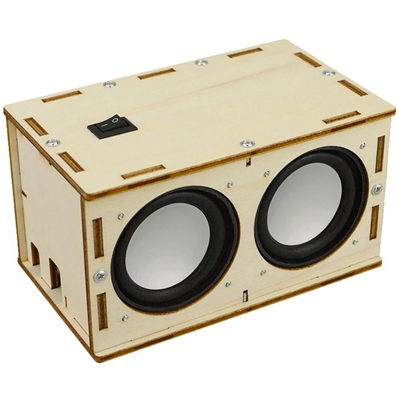 

Набор материалов для динамика Bluetooth «сделай сам», эксперимент по физическим наушникам, школьные обучающие игрушки для детей