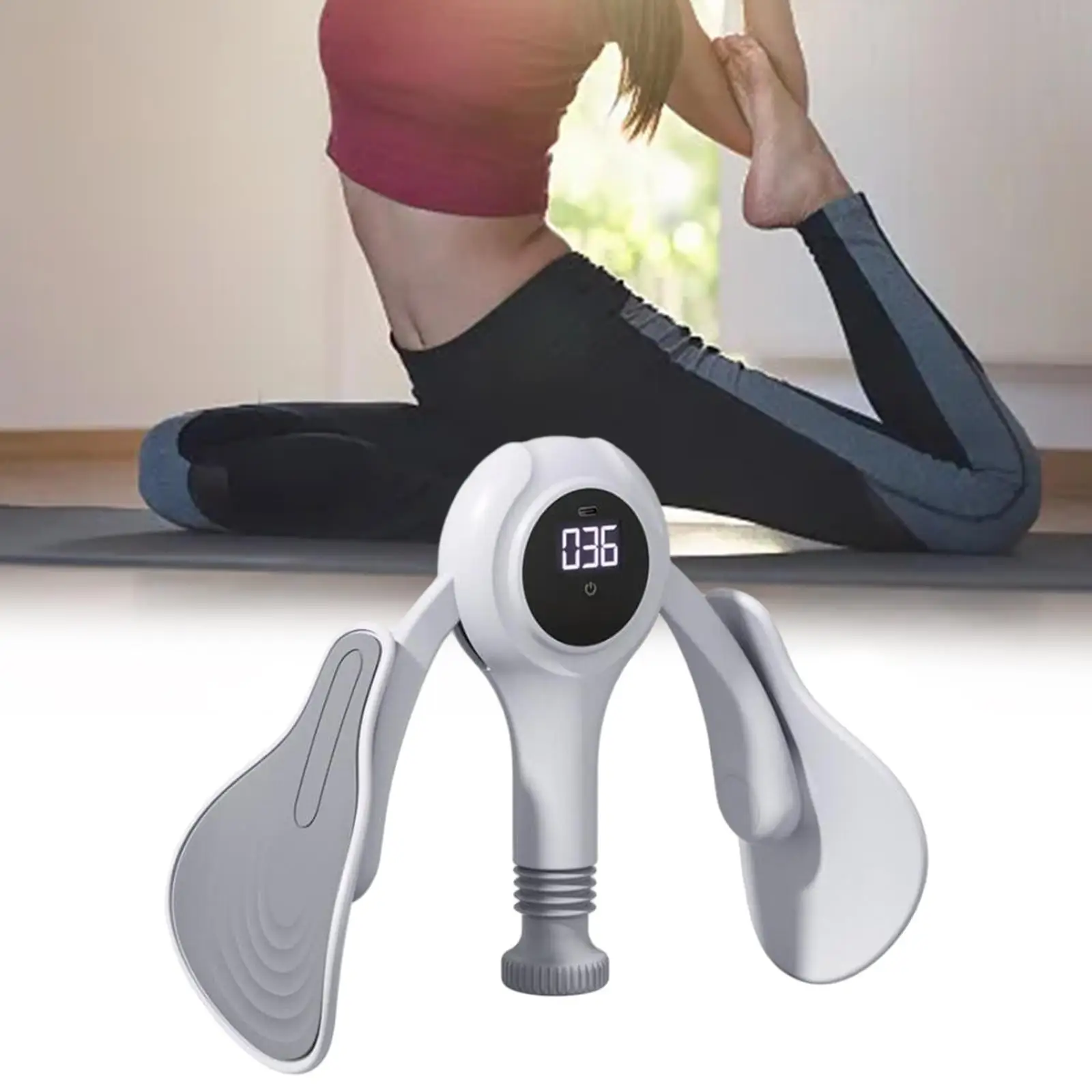 

Hip Trainer Pelvic Floor Trainer with Counter Home Gym Strengthening Device Leg Exercise Machine Thigh Exerciser Master