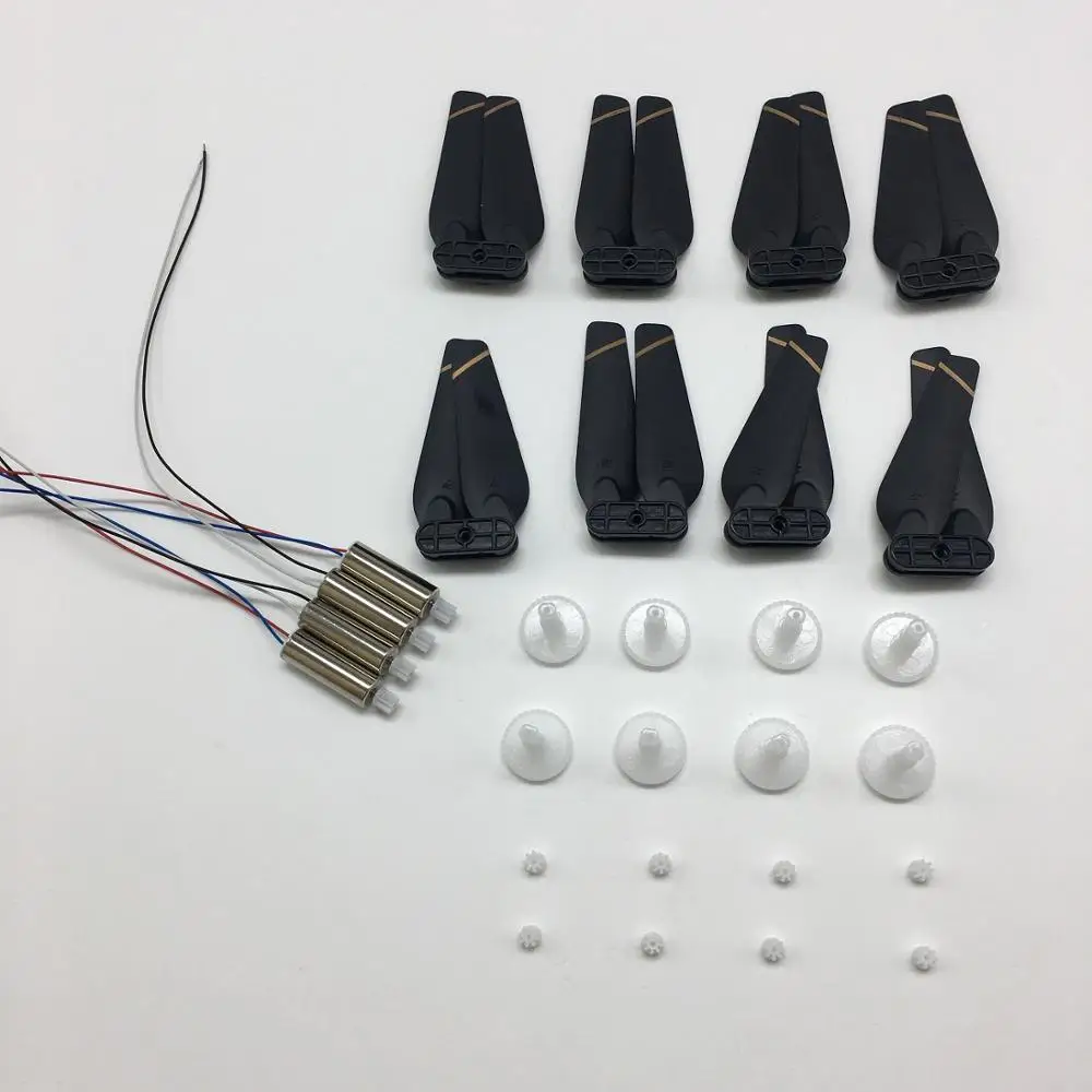 Дрон 4 ДРК V4 RICHIE, мини-Квадрокоптер, запасные части, лопасть пропеллера, защитная шестерня, рычаг двигателя CW CCW, двигатель