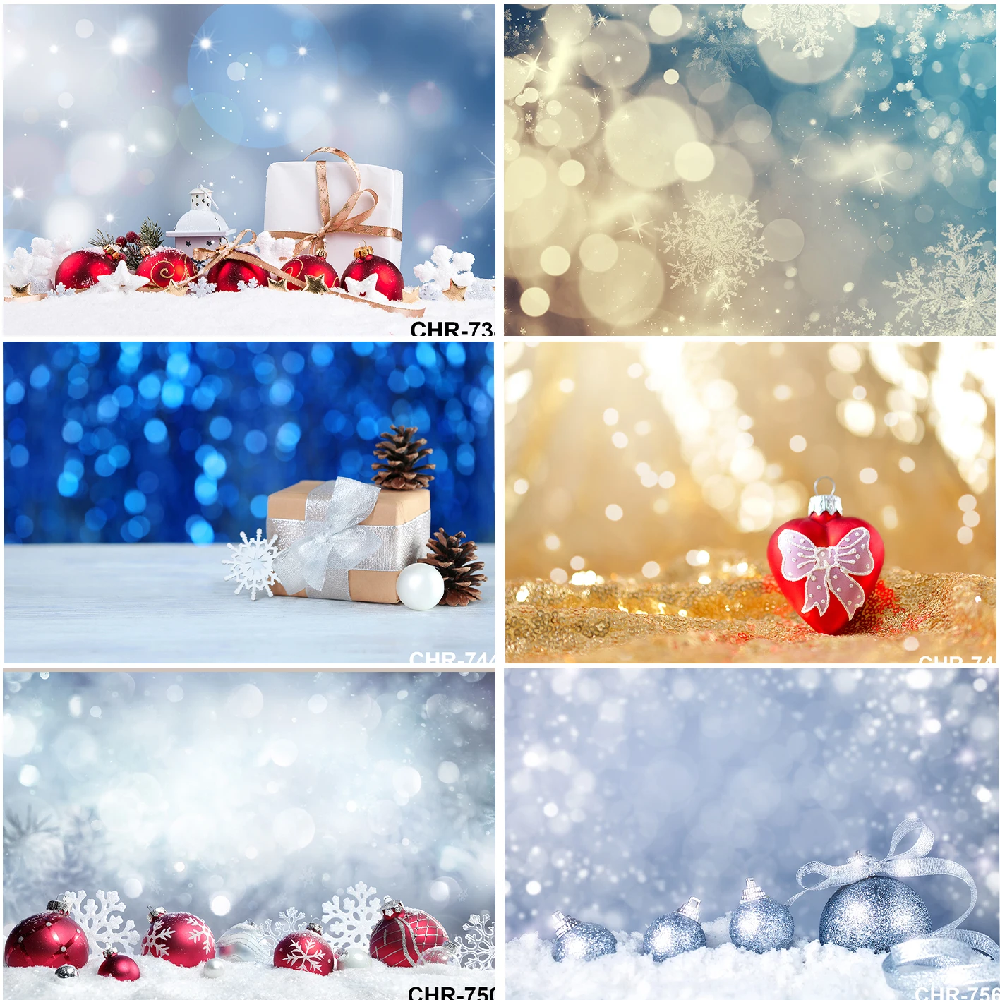 

Рождественские фоны для счастливого Нового года новорожденный Bokeh подарки малыш портрет праздничное украшение для вечеринки баннер