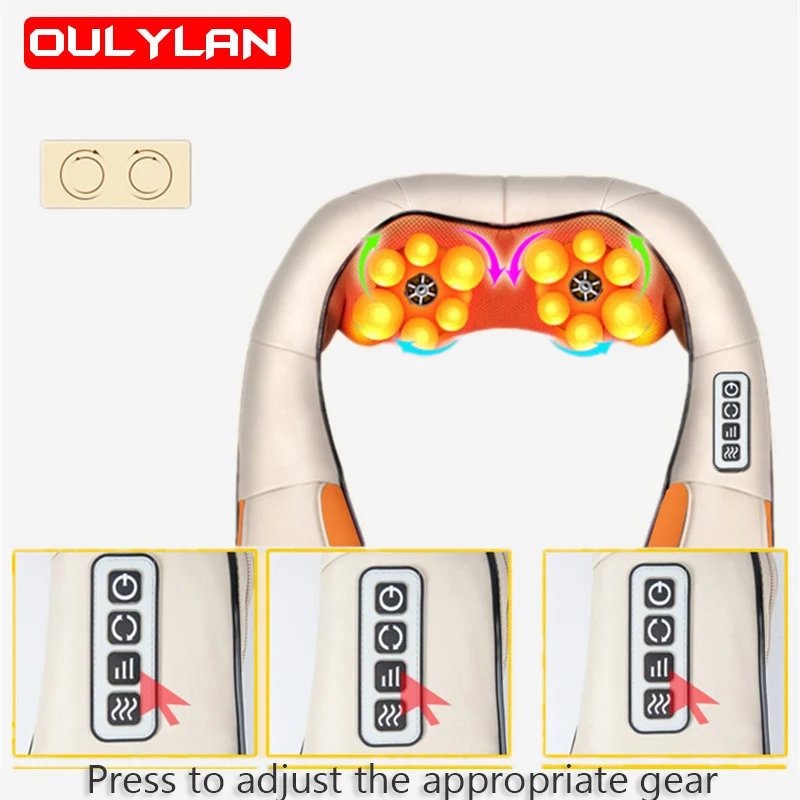 

Kneading Shawl Neck Vehicle Home Massager Neck Shoulder Waist Whole Body Kneading And Kneading Massage Shawl