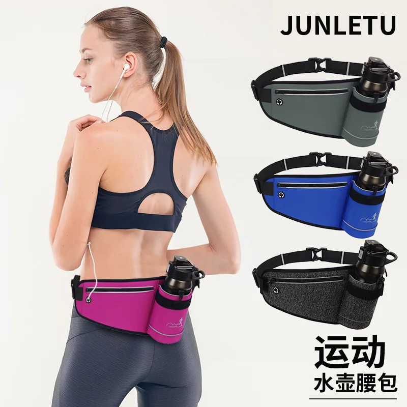

Sport Running For Women Men Waterproof Comfortable Gym Fanny Bag Safty Reflective Tape Cycling Phone Case Running Belt Waist Bag