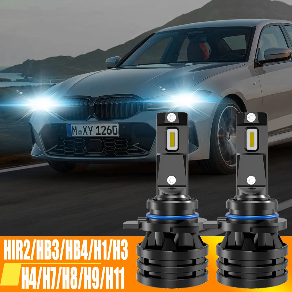 

Лампа HIR2 9012 Canbus H11 H8 для подсветки автомобиля, 2 шт.