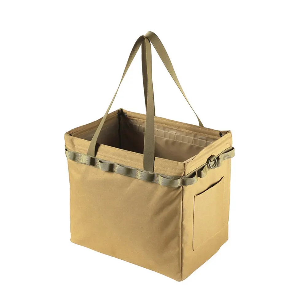 

Outdoor Camping Tools Storage Bag Large Capacity Handbag Folding Bags Organizer Firewood Package