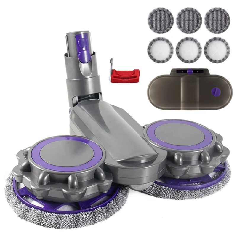Электрическая насадка на швабру для Dyson V10 Slim/ V12 детали тонкого пылесоса с водяным