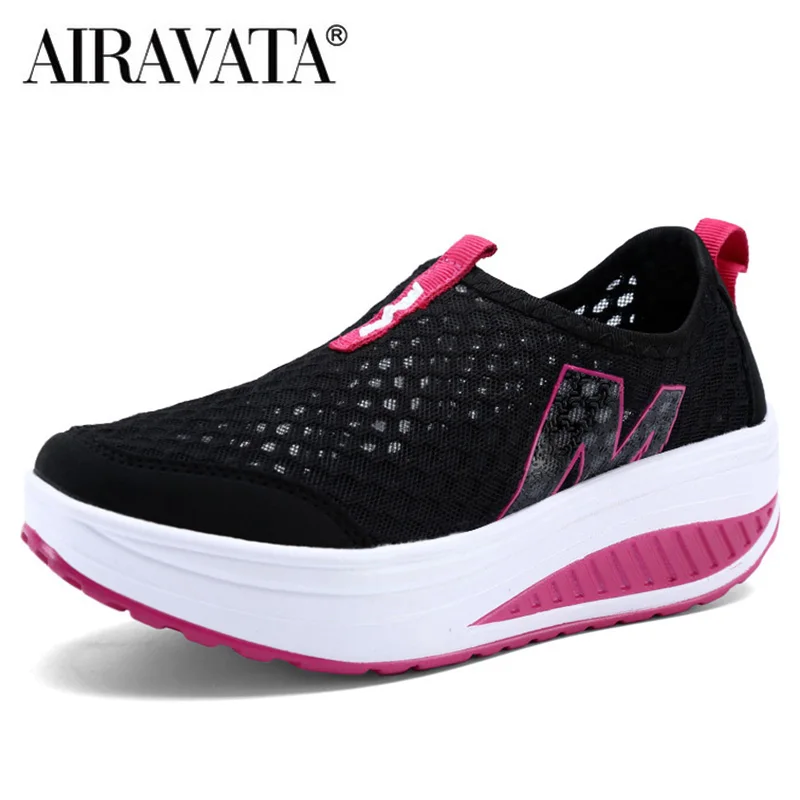 Summer Middle-aged Ladies Fitness Training Free Lazy Sports Shoes Shake Shoes 5 Colors