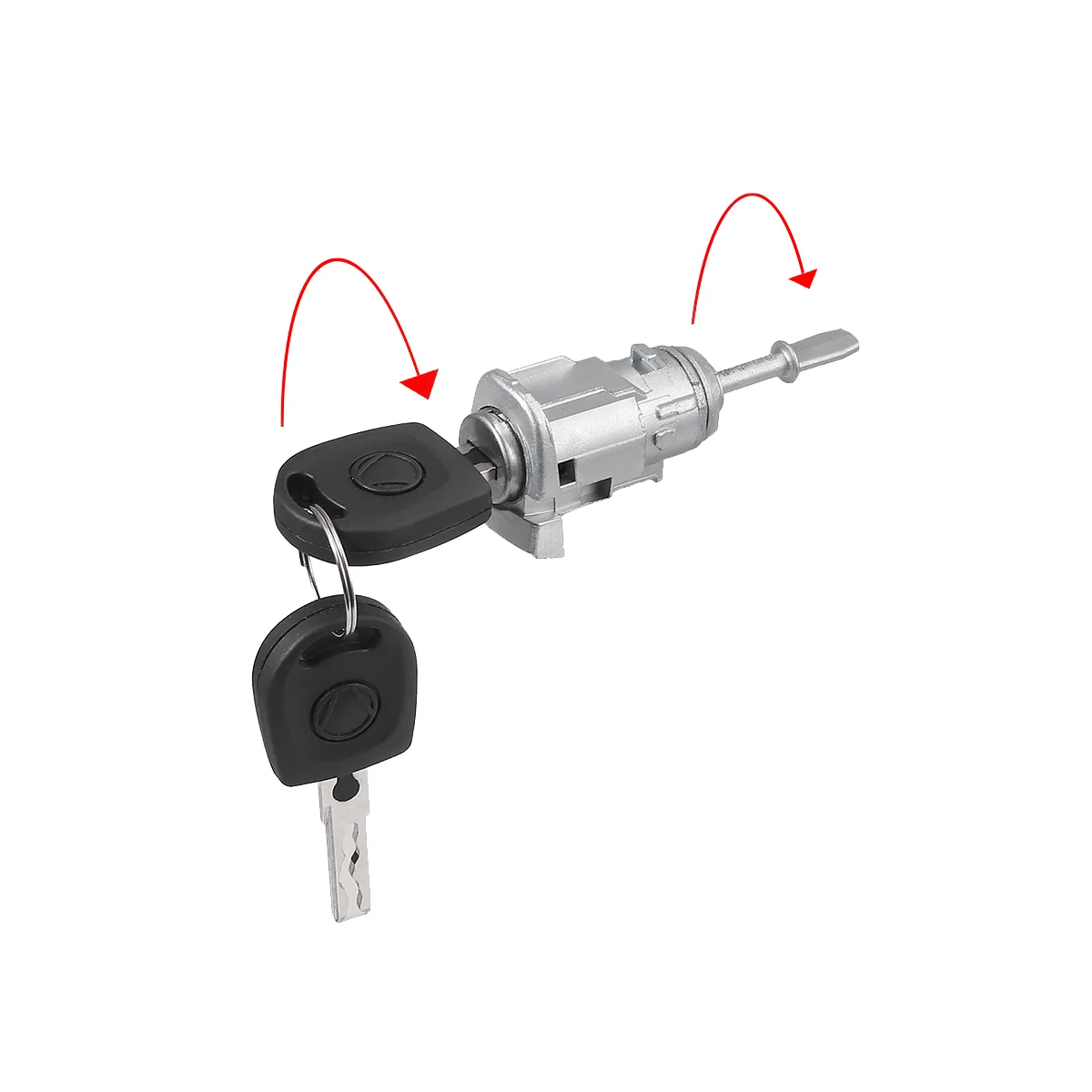 604837167 604837168 цилиндр замка левой и правой двери для GOLF 4 IV MK4 BORA A6 SKODA FABIA POLO 1997-2009