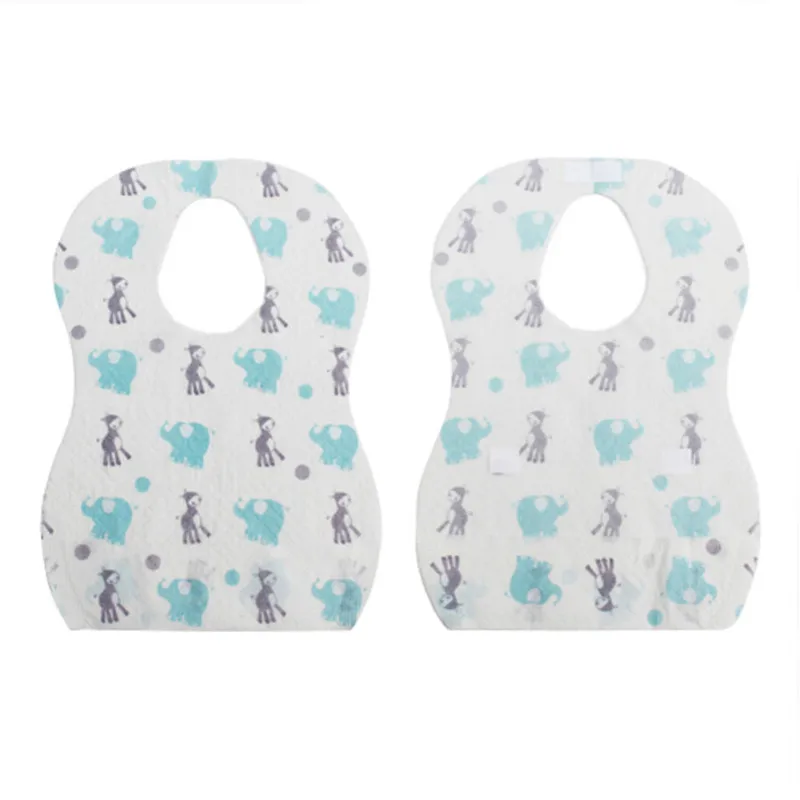 

10Pcs Baby Disposable Saliva Towel Infant Bibs Burp Cloths For Children Feeding Care Lunch Kids Bibs Bandana Saliva Towel Scarf