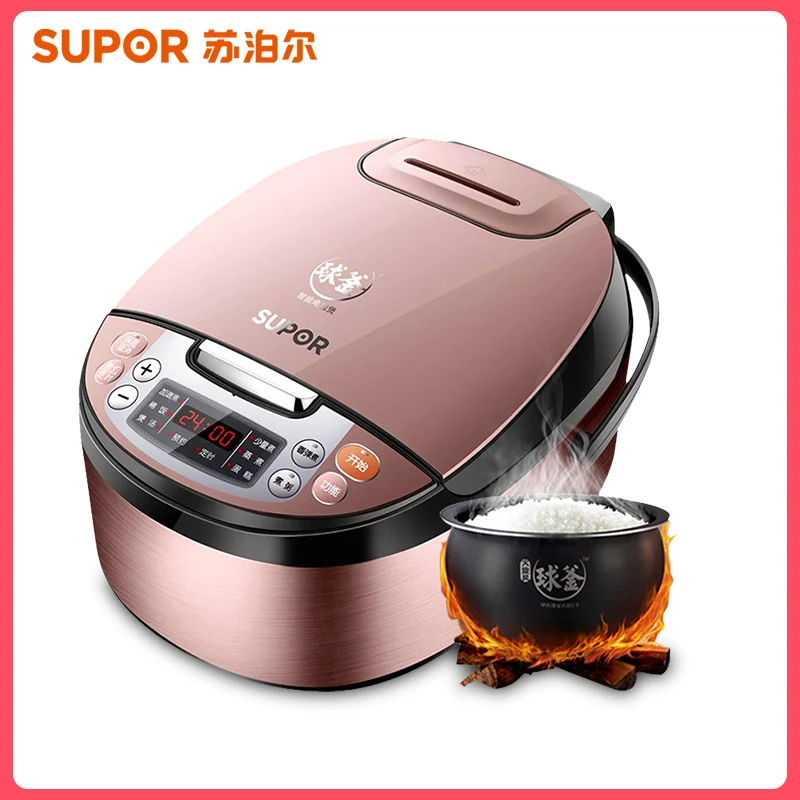 

Professional Supor Rice Cooker Automatic 4L Liter Smart Reservation Household Large Capacity Rice Cooking Dual-Use Soup Cooker