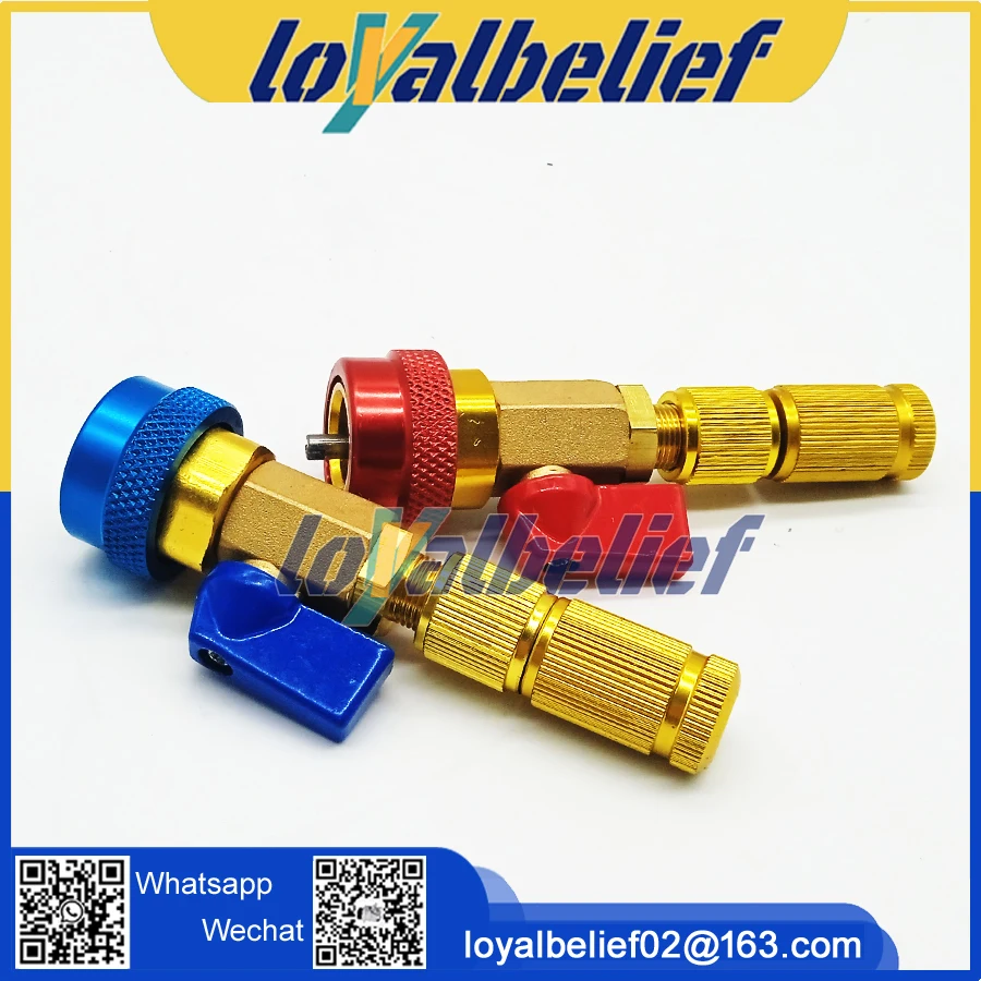 R134a R12 Valve Core Remover Installer / Replace High Low Side Schrader Valve Repair Tools