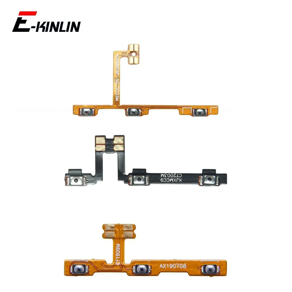 

Mute Switch Power Key Repair Parts For XiaoMi Mi Note 10 10i 10S 10T CC9e CC9 Pro Lite ON OFF Volume Button Control Flex Cable