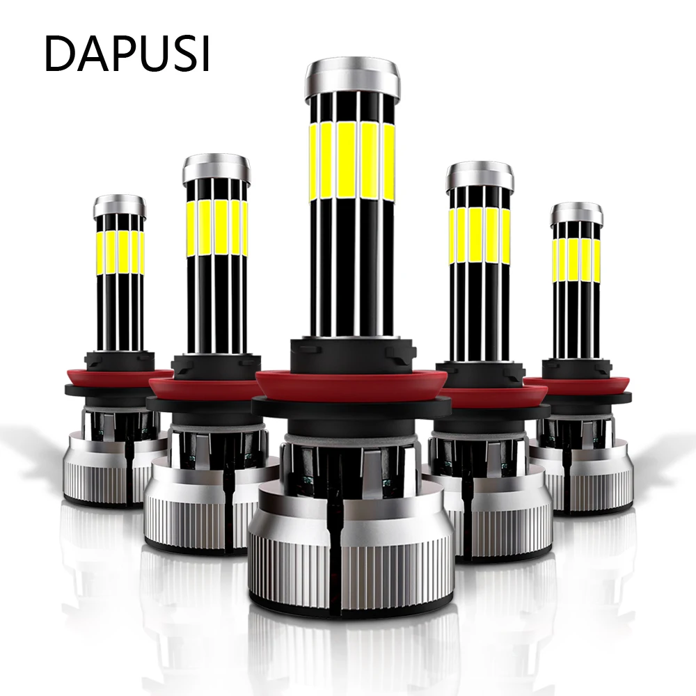 

Ten-sided Car LED Headlights H1 H3 H7 H11 H8 H9 880 881 9005/HB3 H10 9006/HB4 9012 H4 9004/HB1 9007/HB5 9008/H13 60W 12V 6000K