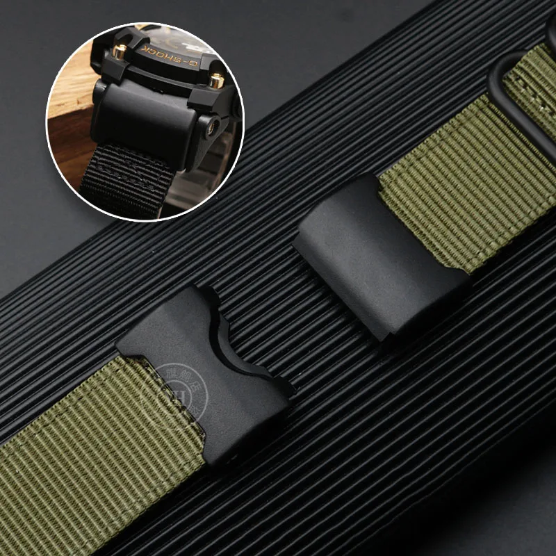 Нейлоновый ремешок для часов Casio G-Shock большой грязевой король яркий спортивный