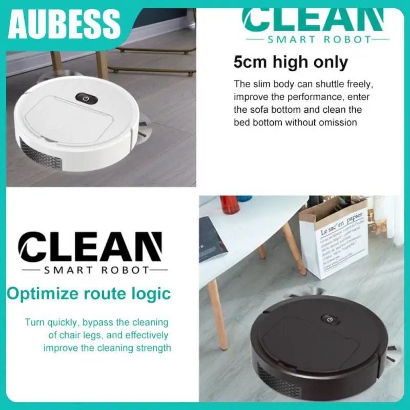 

Robot Vacuum Cleaner Smart Home Wet and Dry Cleaning Carpet Mop Water Tank Remote Control Smart Cordless Cleaner Machine in Car