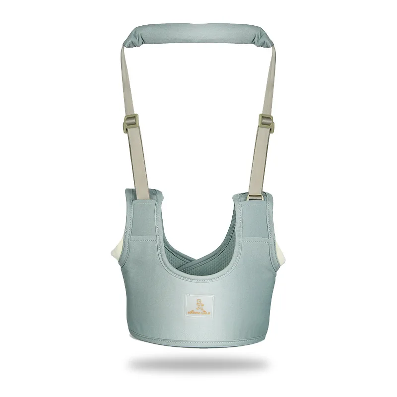 kid's carrier belt four seasons universal  baby toddler sling drop-proof  walk learning belt green polyester fabrics