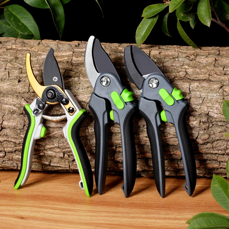 

Pruners Professional Bypass Pruning Shears Tree Trimmers Secateurs Hand Pruner Garden Shears Clippers for The Garden