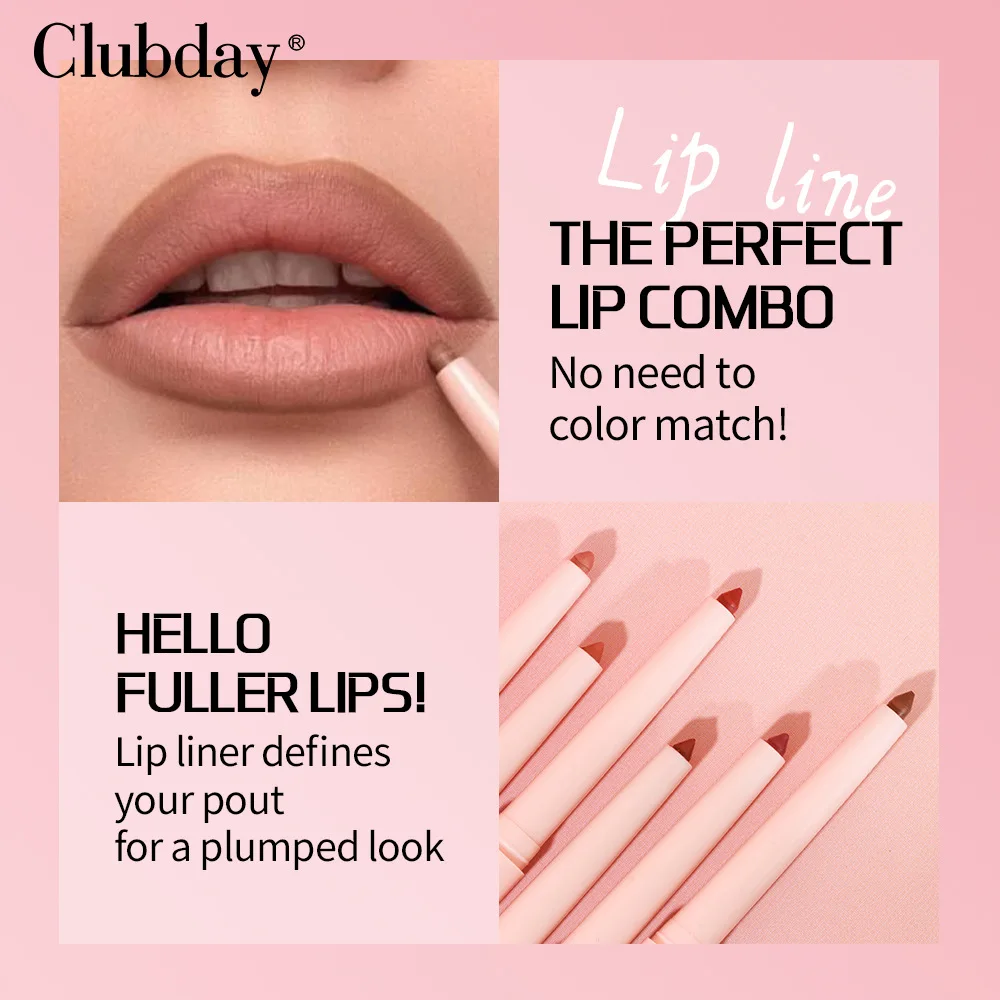 MISS ROSE вращающаяся бархатная матовая подводка для губ губная помада карандаш