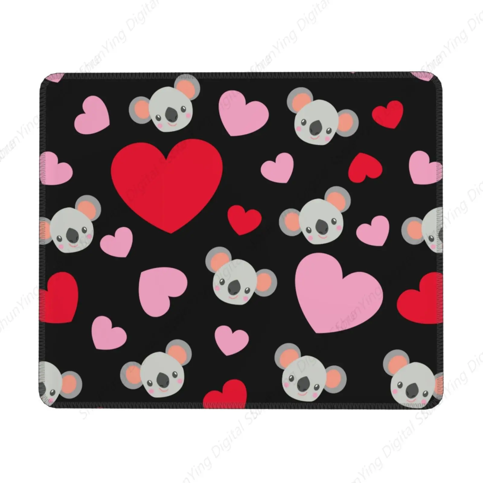 Коврик для мыши Koala с противоскользящим краем подходит игрового офиса ноутбука