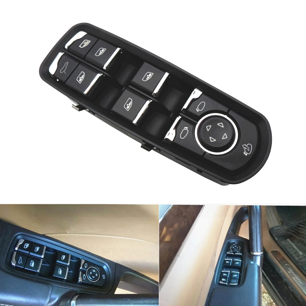 Передняя левая кнопка переключения стеклоподъемника для Porsche Cayenne Macan Panamera 2011 2012