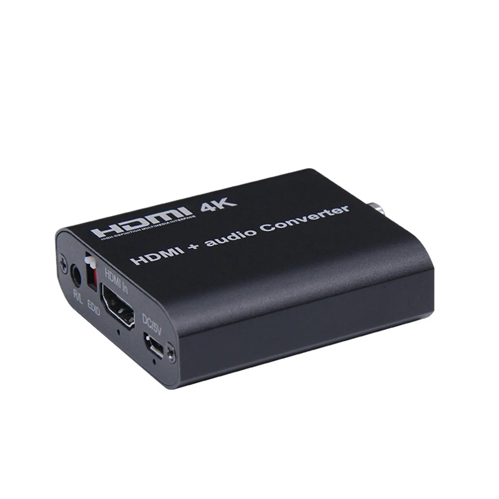 Аудио экстрактор 5.1ch с ARC EDID HDMI-совместимый 1 4 4K 30 Гц сплиттер для R/L аудио