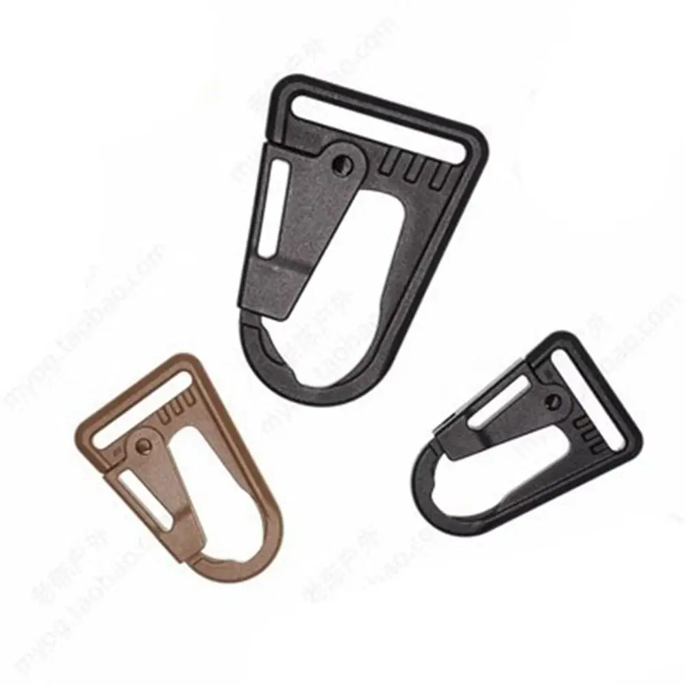 

Rotatable Eagle Mouth Buckle New Acetal Black/Khaki Belt Carabiner 25/38/50mm Outdoor Hanging Carabiner Outdoor Tool