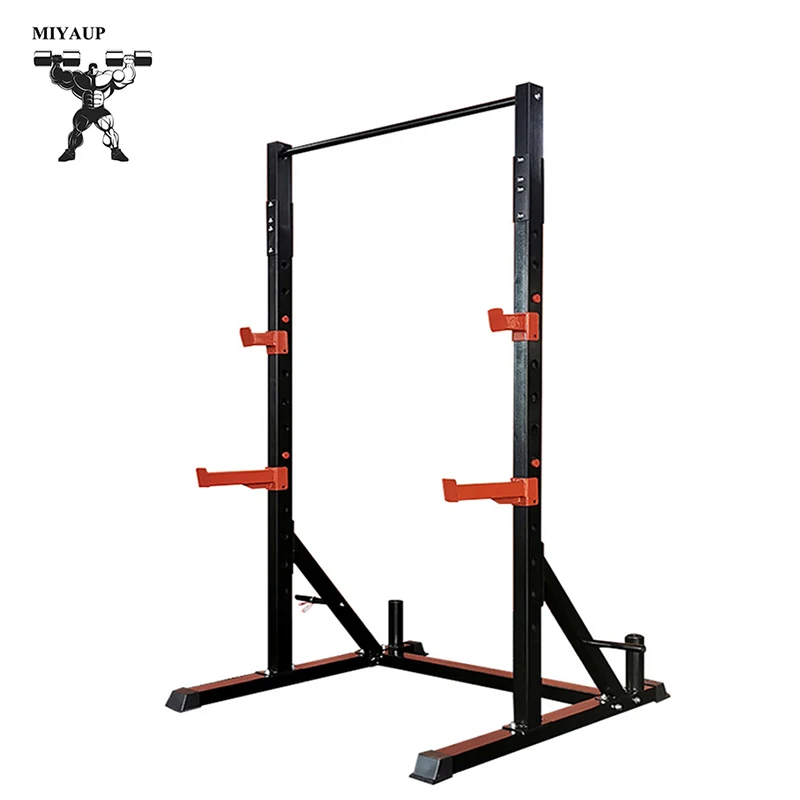 

Home Fitness Chair Press Weight Bench Barbell Cage Pull-Ups Gym Strength Training Squat Rack